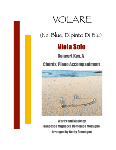 Volare (arr. Cathy Stamegna)