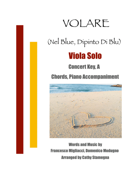 Volare (arr. Cathy Stamegna)