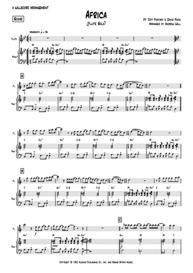 Africa (arr. Andrew Will)