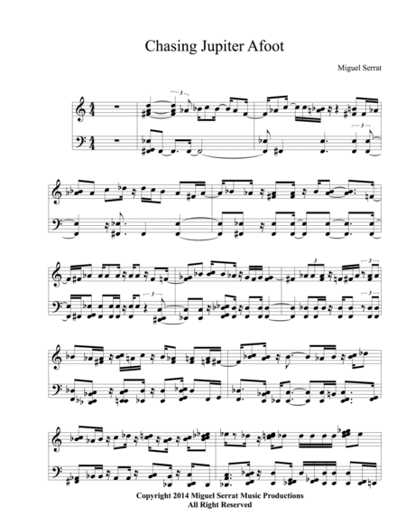 Chasing Jupiter Afoot