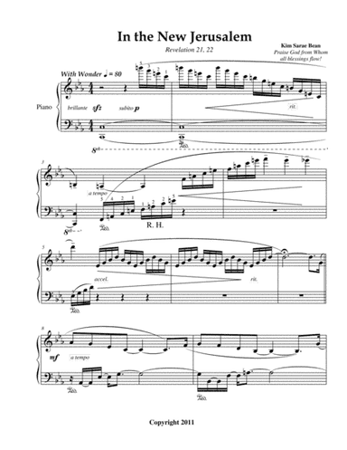 In the New Jerusalem