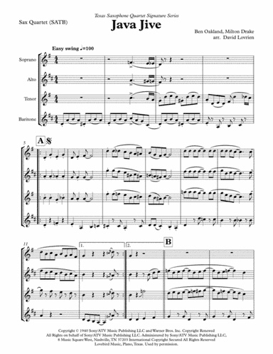 Java Jive (arr. David Lovrien)