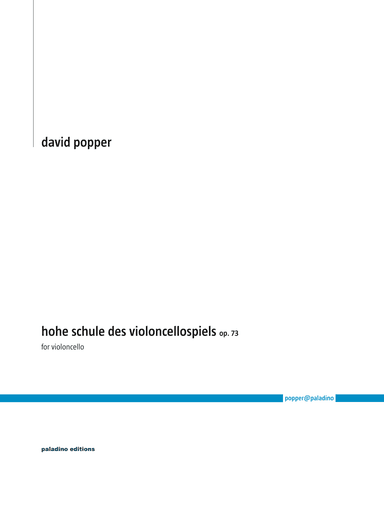 40 Etudes (High School of Violoncello Playing | Hohe Schule des Violoncellospiels), Op. 73