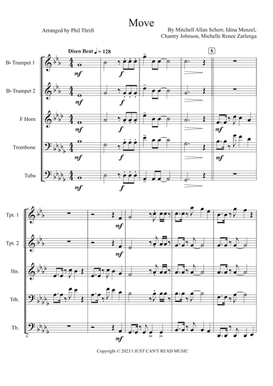 Move (arr. Phil Thrift)