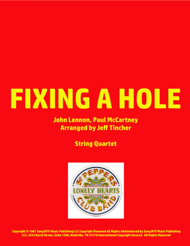 Fixing A Hole (arr. Jeff Tincher)