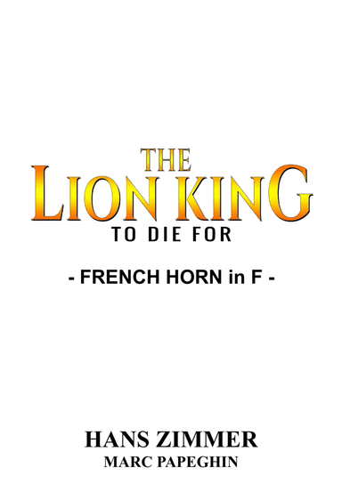 To Die For (arr. Marc Papeghin)