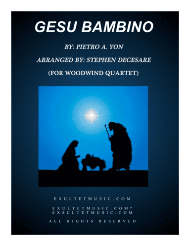 Gesu Bambino (for Woodwind Quartet and Piano) (arr. Stephen DeCesare)