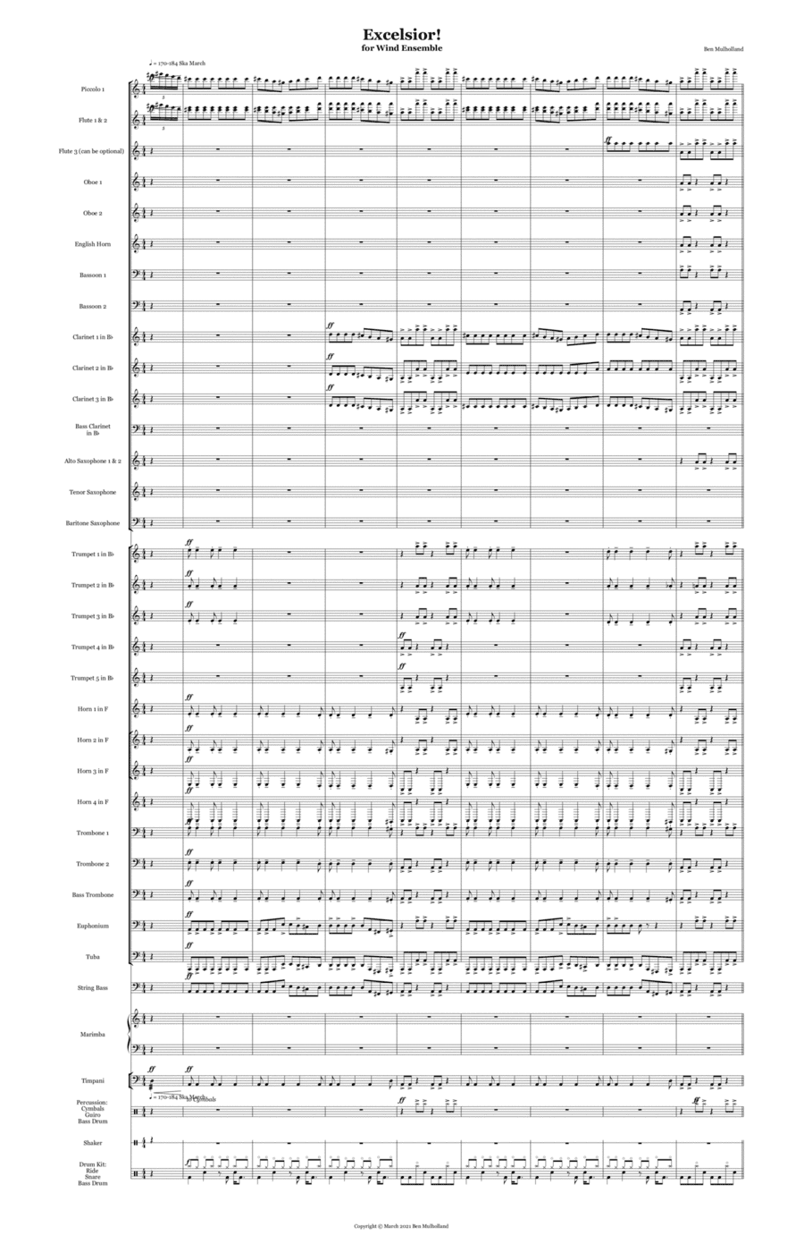 Excelsior for Wind Ensemble