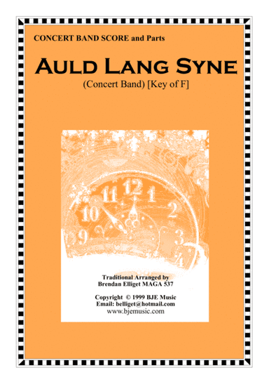 Auld Lang Syne - Concert Band PDF (arr. Brendan Elliget MAGA 537)