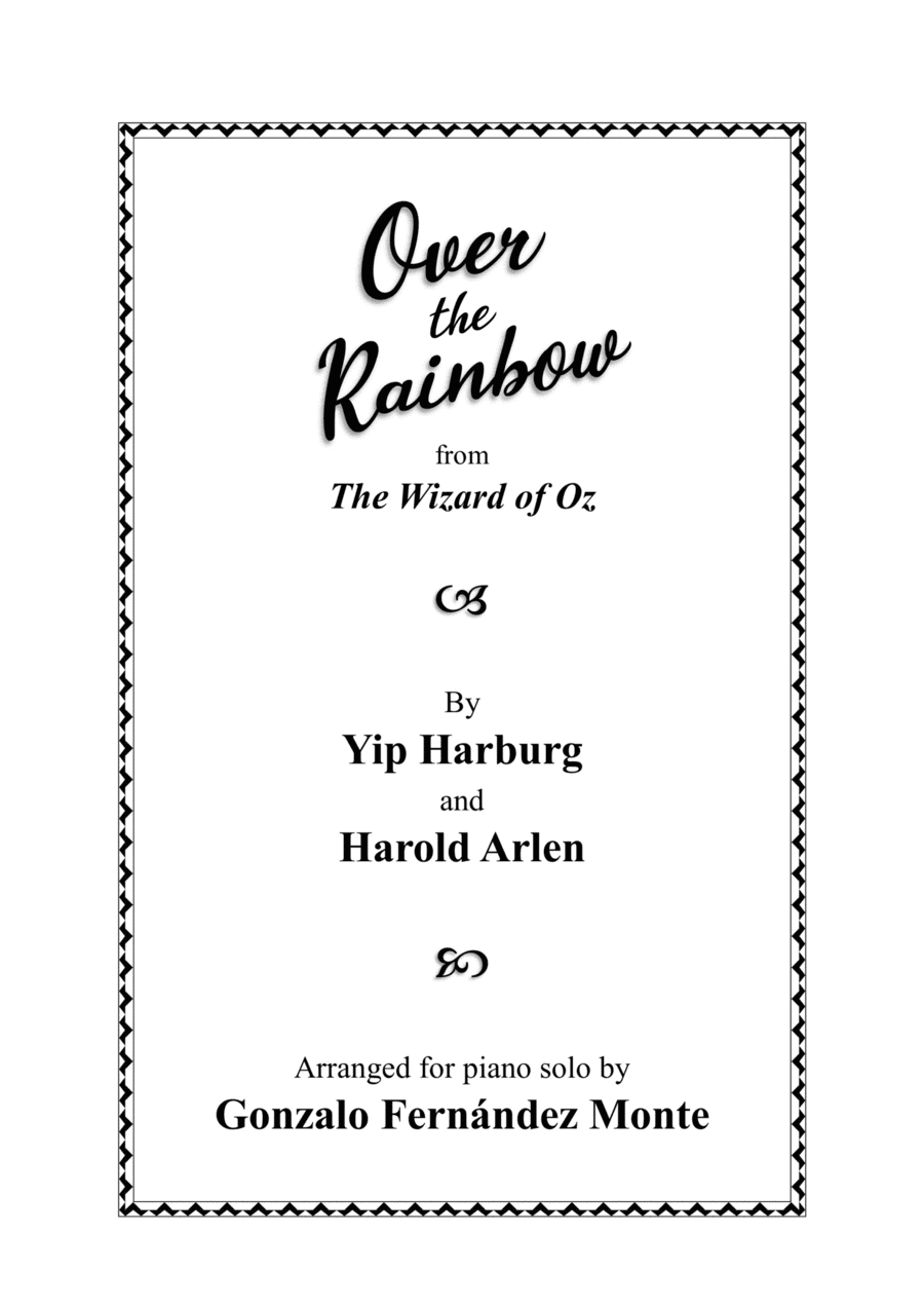Over The Rainbow (arr. Gonzalo Fernández Monte)
