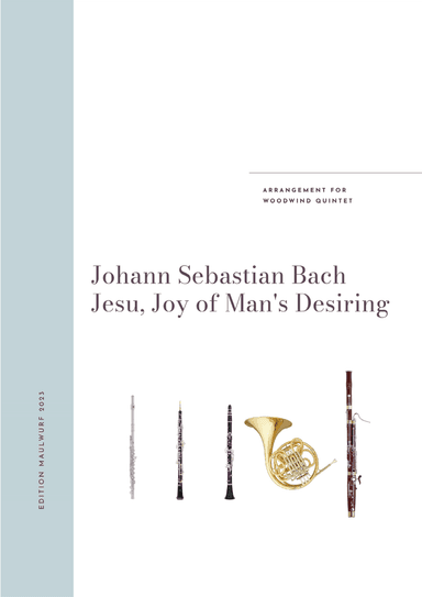 Jesu, Joy Of Man's Desiring (arr. Edition Maulwurf)