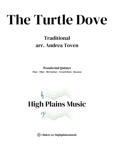 The Turtle Dove (arr. Andrea Toven)