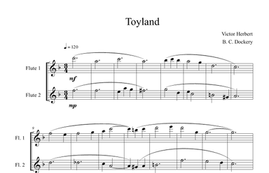 Toyland (Flute Duet) (arr. B. C. Dockery)