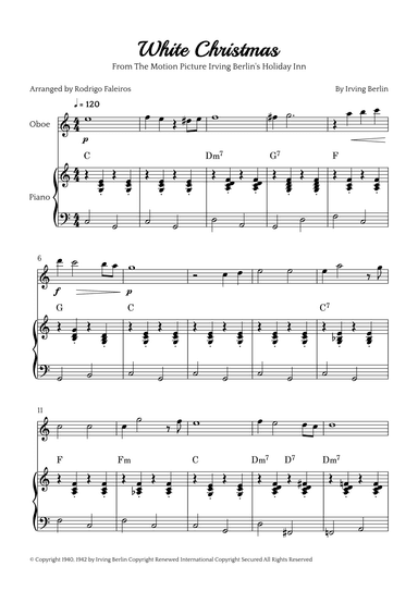 White Christmas (arr. Rodrigo Faleiros)