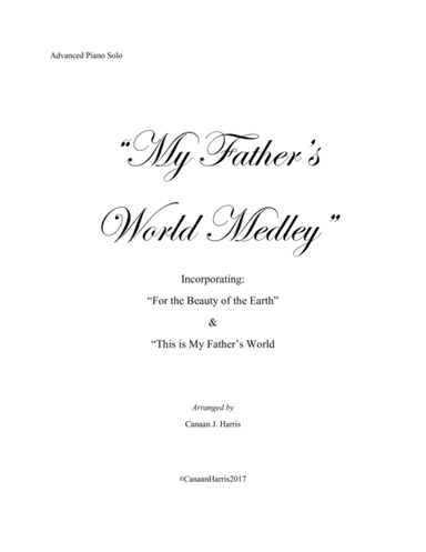 My Father's World Medley (arr. Canaan J. Harris)