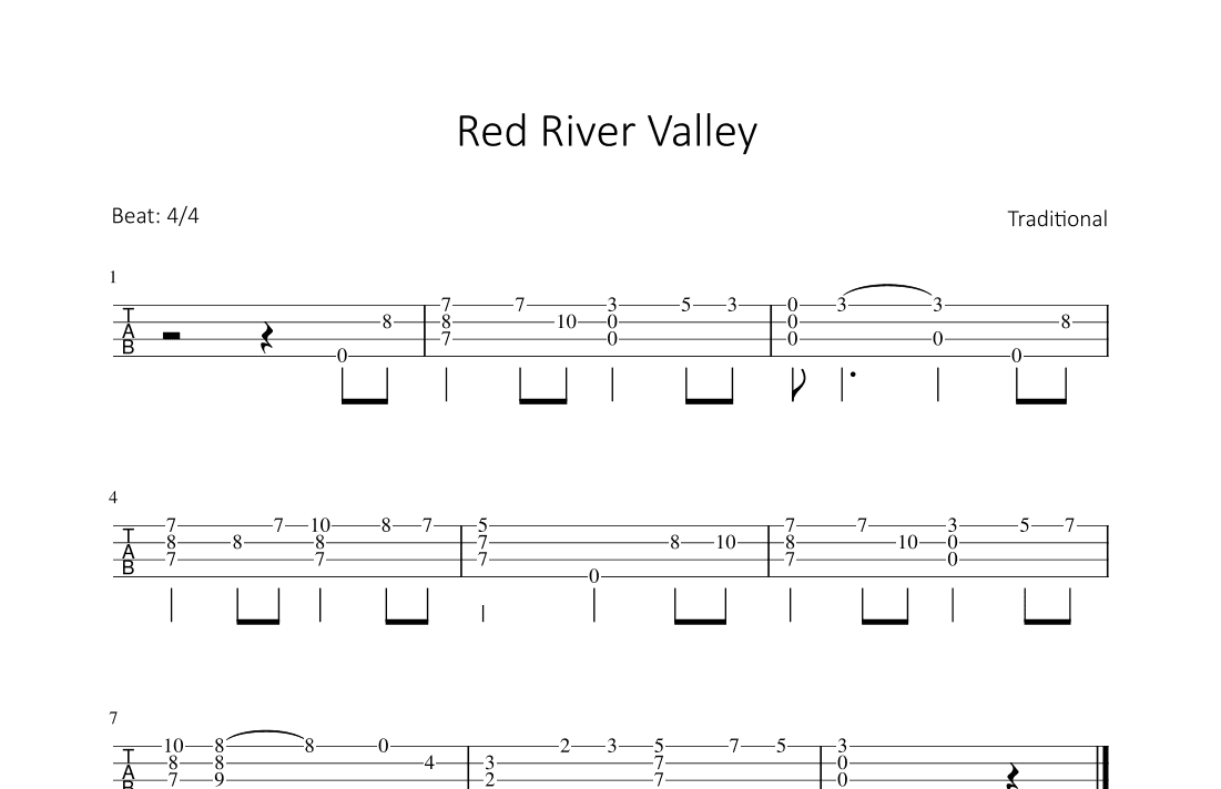 Red Rive Valley (arr. Bettina Schipp)