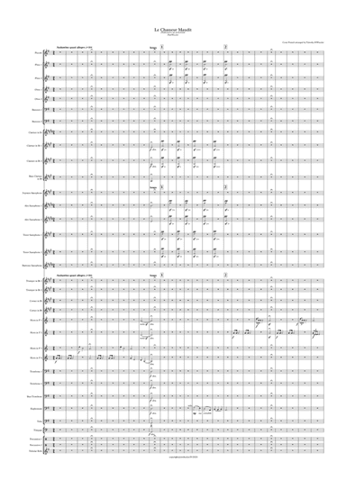 Le Chasseur Maudit (Franck arr Timothy R Wheeler) (arr. Published by Plantagenet Publishing)