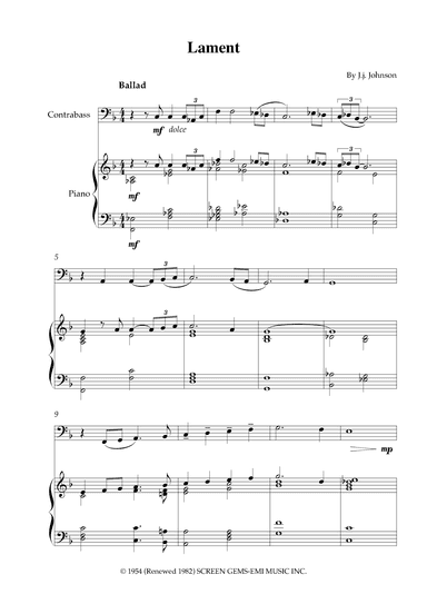 Lament (arr. Karen Gueiros)