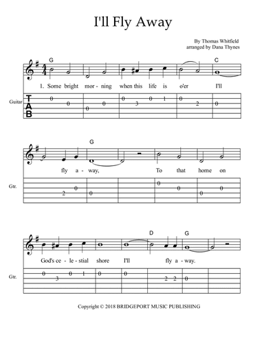I'll Fly Away (arr. Dana Thynes)