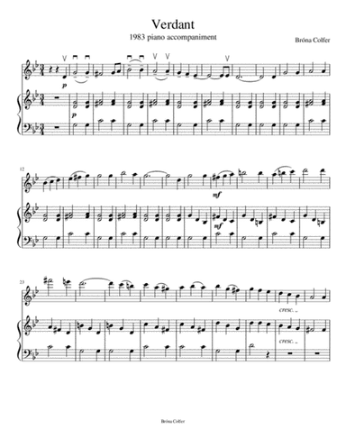 Verdant Piano Accompaniment