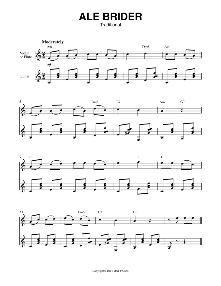 Ale Brider (arr. Mark Phillips)