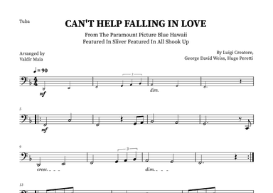 Can't Help Falling In Love (arr. Valdir Maia)