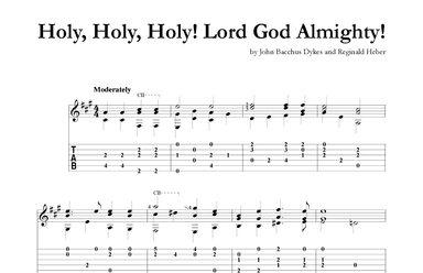 Holy, Holy, Holy! Lord God Almighty! (arr. Mark Phillips)