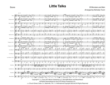 Little Talks (arr. Nicholas Turon)