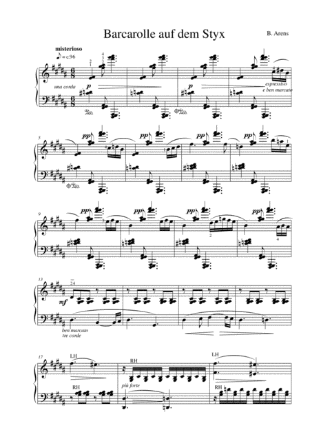 Barcarolle on the Styx