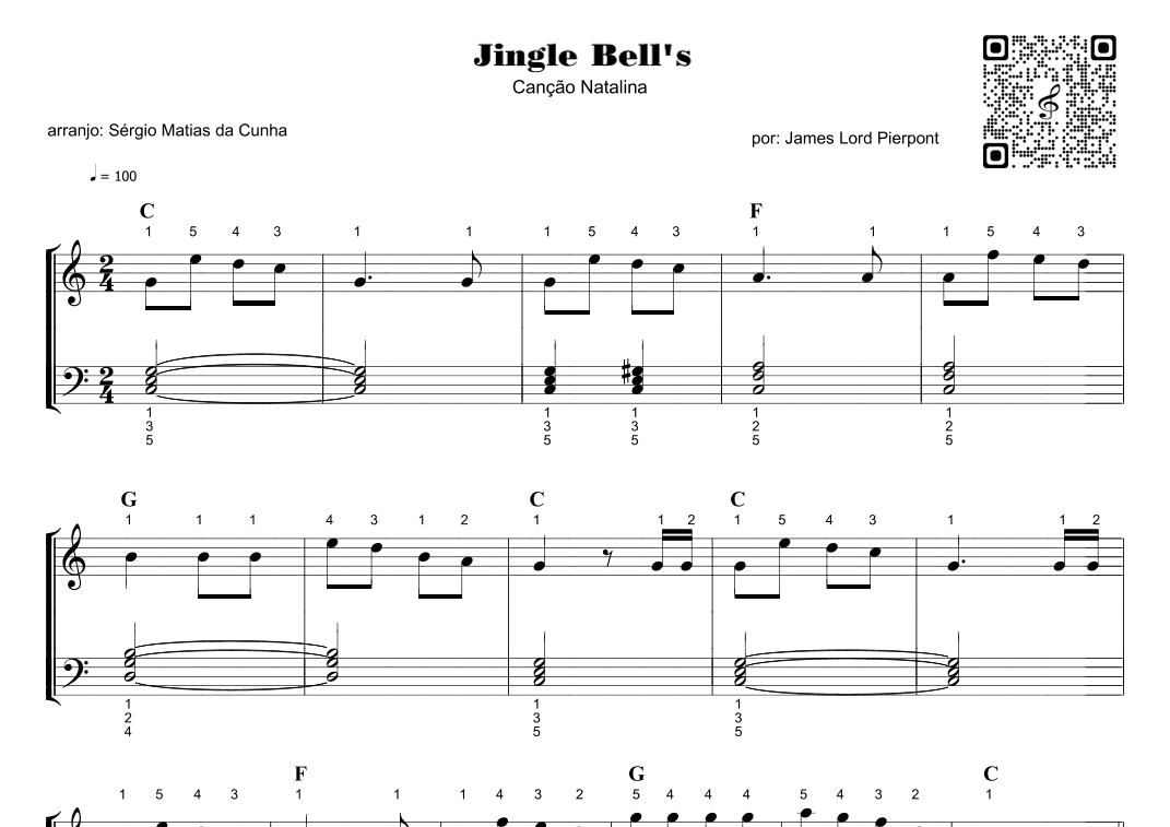 Jingle Bell's – fase2 (arr. Sérgio Matias da Cunha)