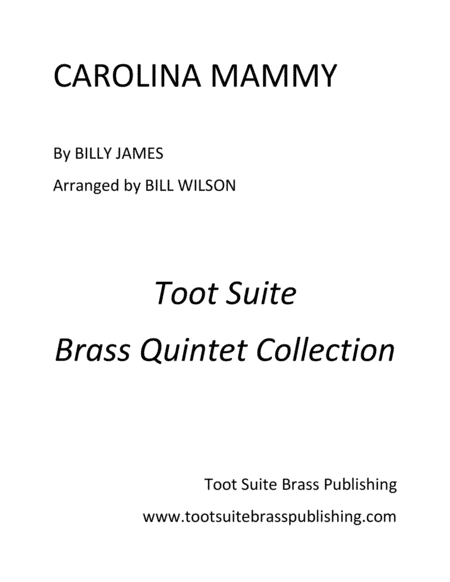 Carolina Mammy (arr. Bill Wilson)
