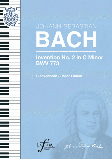Invention 2 in C minor BWV 773 Blankenheim / Rosar Edition (arr. Walter Blankenheim, Inge Rosar)