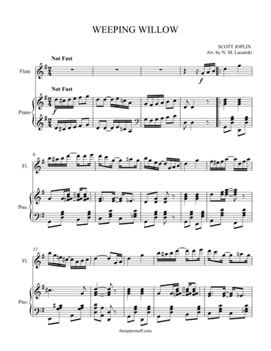 Weeping Willow (arr. Nick Lacanski)