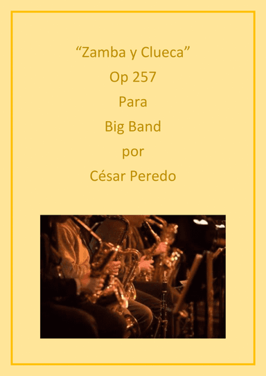 Zamba y clueca para big band - música afroperuana