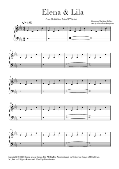 Elena & Lila (arr. Almudena Longares)