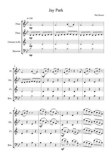 Jay Park - Wind Quartet