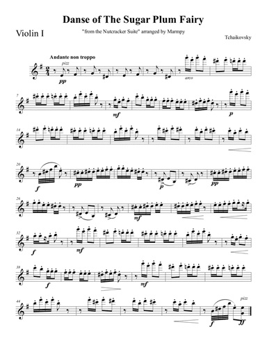 Dance of the Sugar Plum Fairy from the Nutcracker (arr. Marmpy)
