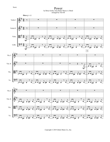 Power (arr. Tim Olt)