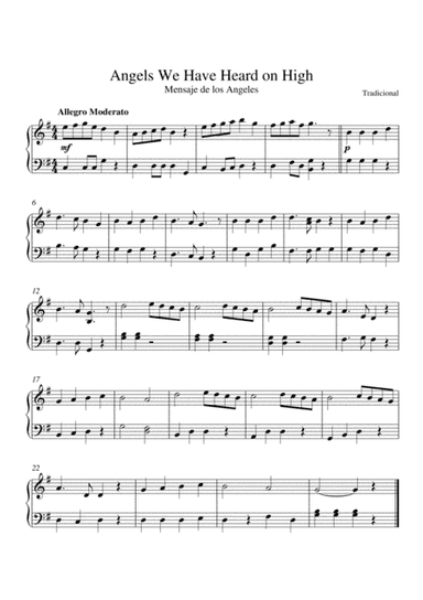 Angels We Have Heard on High (arr. Salvador Meléndez)