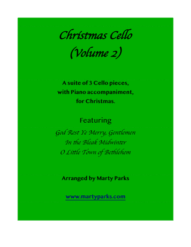 Christmas Cello (Volume 2) (arr. Marty Parks)