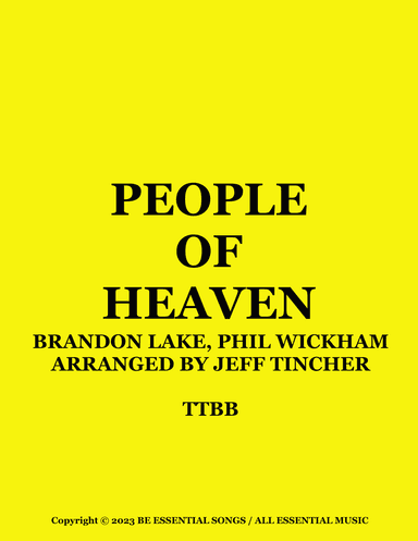 People Of Heaven (arr. Jeff Tincher)