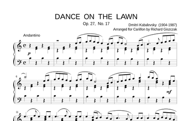 Dance On The Lawn (arr. Richard Giszczak)