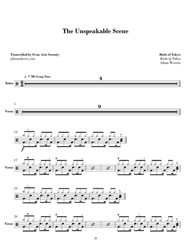 The Unspeakable Scene (arr. Evan Aria Serenity)