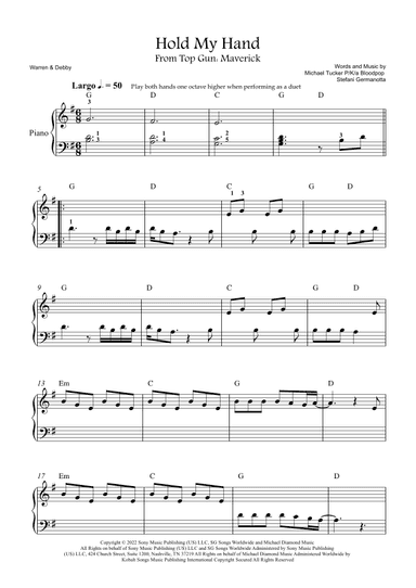 Hold My Hand (arr. Warren & Debby)