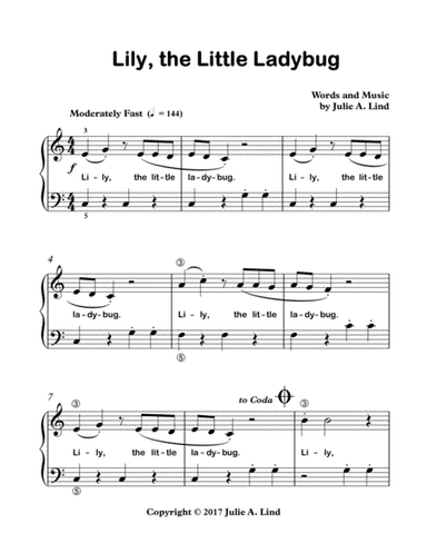 Lily, the Little Ladybug