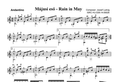 Rain in May