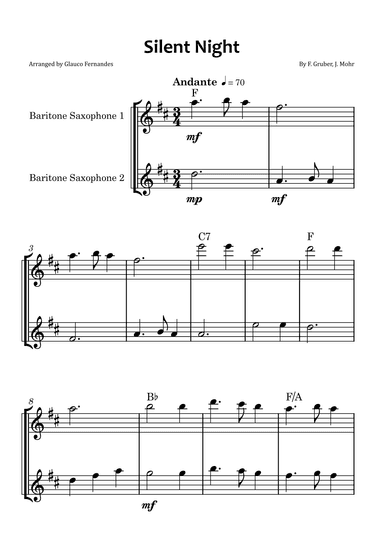 Silent Night (arr. Glauco Fernandes)