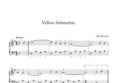 Yellow Submarine (arr. Lila)
