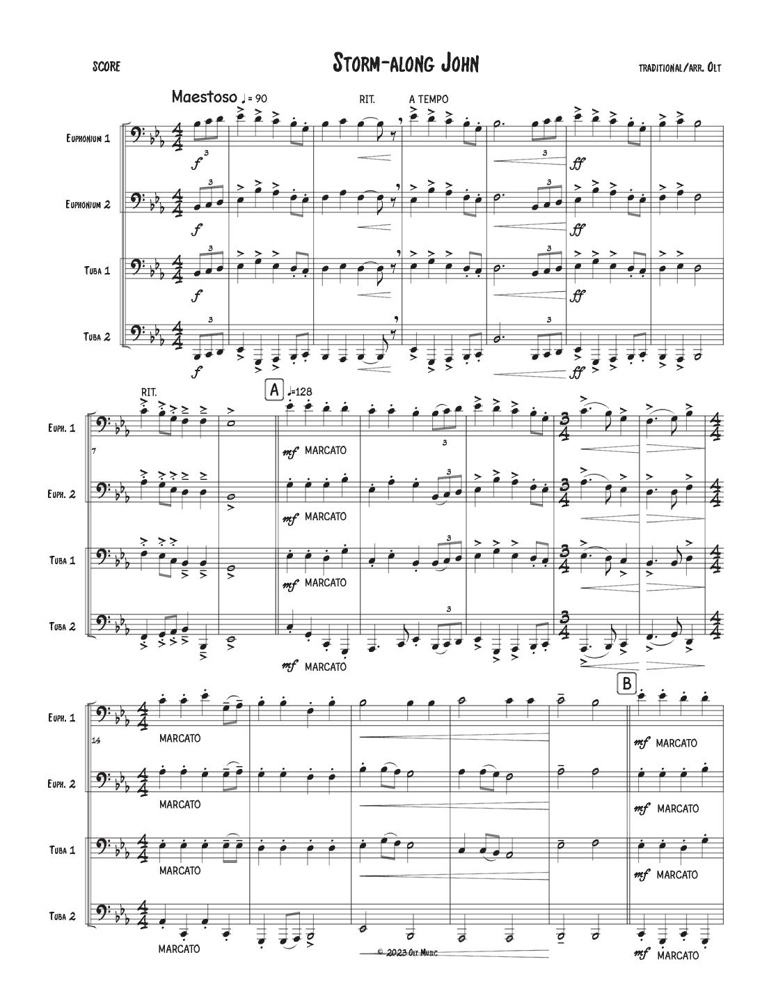 Storm Along John (arr. Tim Olt)