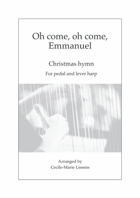 Oh come, Oh come, Emmanuel (22-string harp) (arr. Cecile-Marie Lissens)